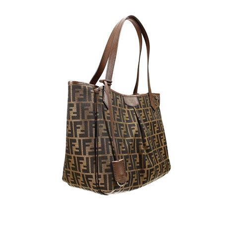 borsa grande fendi marrone f